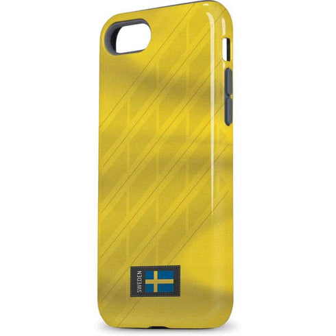 Sweden Soccer Flag iPhone 8 Pro Case